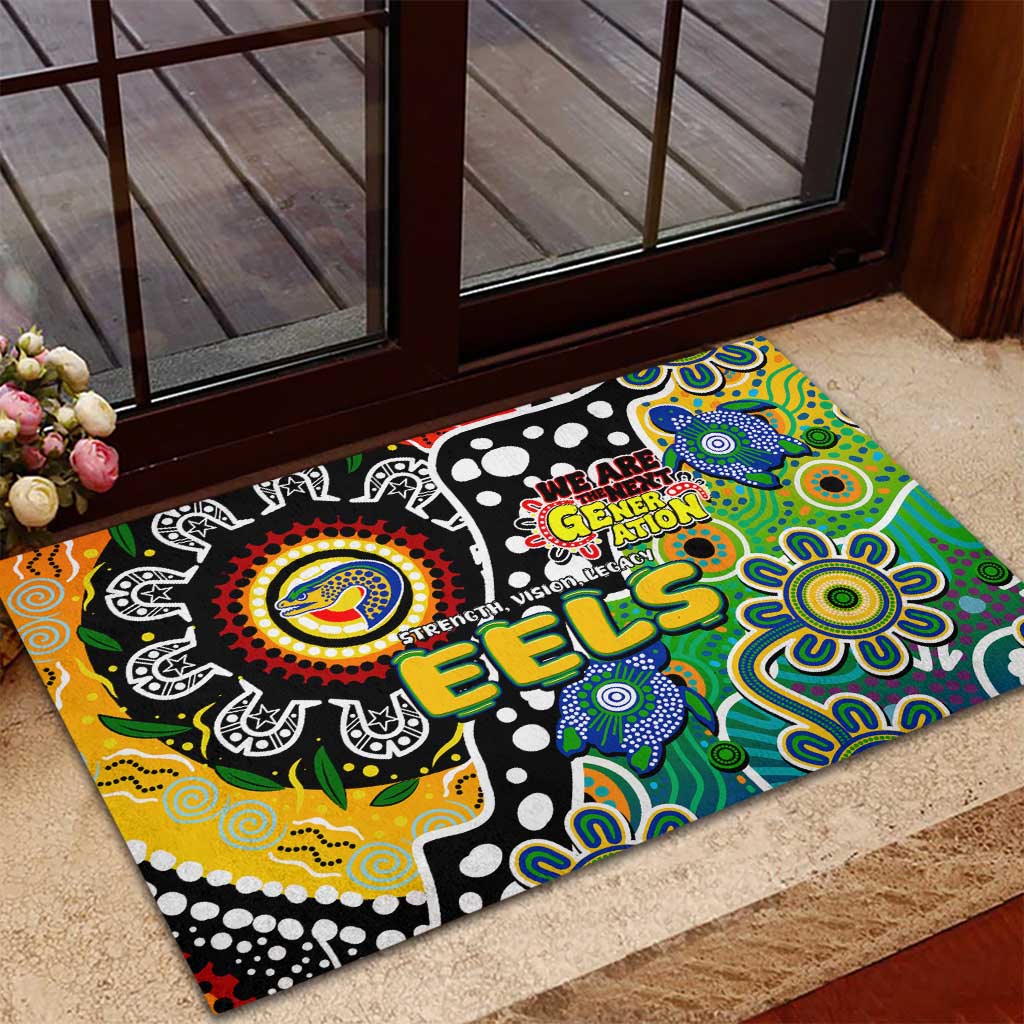 Eels NRL Celebrating 50 Years of Naidoc Rubber Doormat NAIDOC Week 2025 Aboriginal