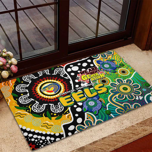 Eels NRL Celebrating 50 Years of Naidoc Rubber Doormat NAIDOC Week 2025 Aboriginal