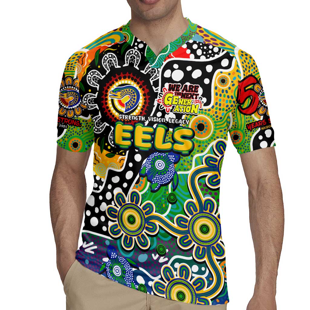 Personalised Eels NRL Celebrating 50 Years of Naidoc Rugby Jersey NAIDOC Week 2025 Aboriginal