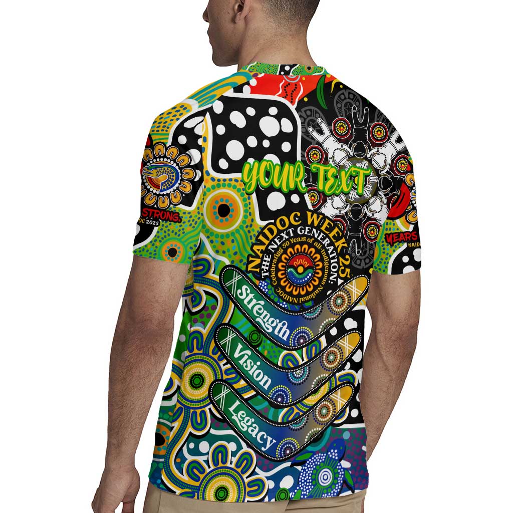 Personalised Eels NRL Celebrating 50 Years of Naidoc Rugby Jersey NAIDOC Week 2025 Aboriginal