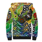 Personalised Eels NRL Celebrating 50 Years of Naidoc Sherpa Hoodie NAIDOC Week 2025 Aboriginal