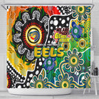 Eels NRL Celebrating 50 Years of Naidoc Shower Curtain NAIDOC Week 2025 Aboriginal