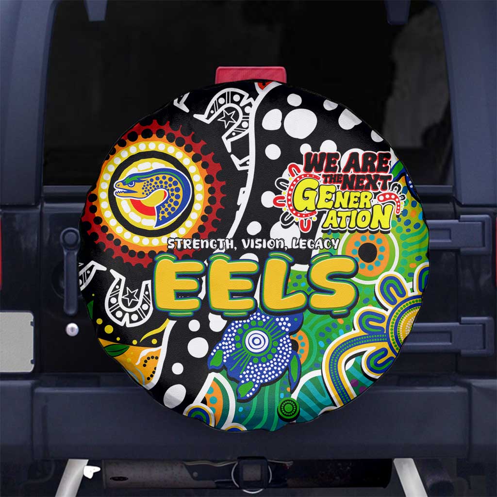 Eels NRL Celebrating 50 Years of Naidoc Spare Tire Cover NAIDOC Week 2025 Aboriginal