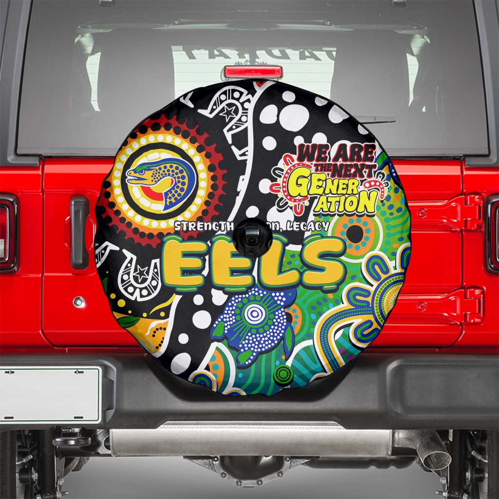 Eels NRL Celebrating 50 Years of Naidoc Spare Tire Cover NAIDOC Week 2025 Aboriginal
