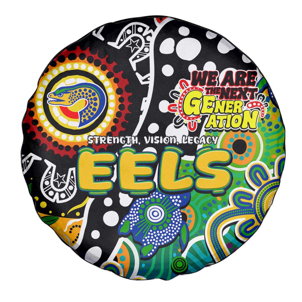 Eels NRL Celebrating 50 Years of Naidoc Spare Tire Cover NAIDOC Week 2025 Aboriginal