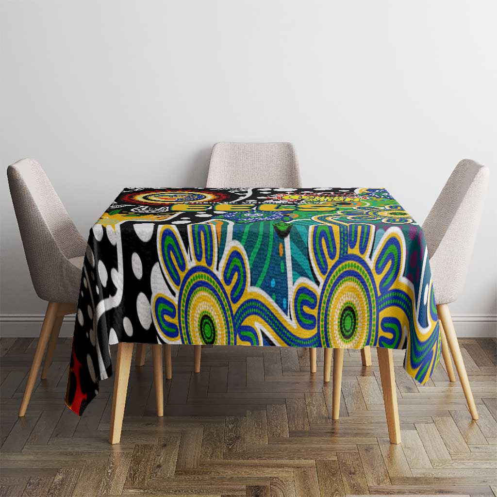Eels NRL Celebrating 50 Years of Naidoc Tablecloth NAIDOC Week 2025 Aboriginal