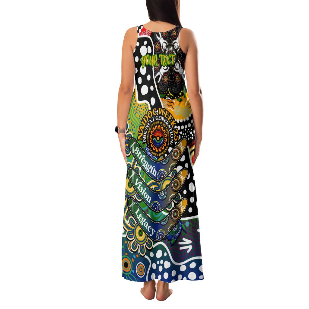 Personalised Eels NRL Celebrating 50 Years of Naidoc Tank Maxi Dress NAIDOC Week 2025 Aboriginal