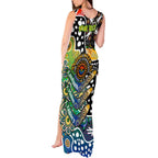 Personalised Eels NRL Celebrating 50 Years of Naidoc Tank Maxi Dress NAIDOC Week 2025 Aboriginal