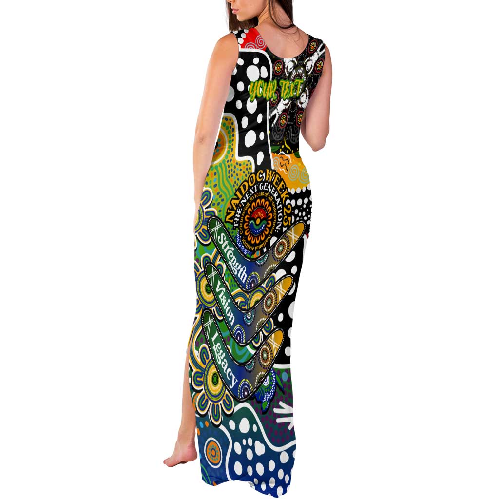 Personalised Eels NRL Celebrating 50 Years of Naidoc Tank Maxi Dress NAIDOC Week 2025 Aboriginal