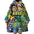 Personalised Eels NRL Celebrating 50 Years of Naidoc Wearable Blanket Hoodie NAIDOC Week 2025 Aboriginal