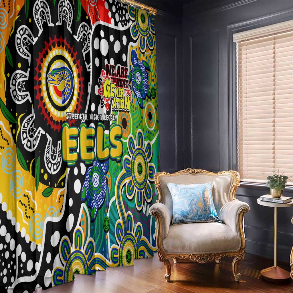 Eels NRL Celebrating 50 Years of Naidoc Window Curtain NAIDOC Week 2025 Aboriginal