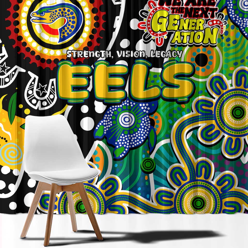 Eels NRL Celebrating 50 Years of Naidoc Window Curtain NAIDOC Week 2025 Aboriginal