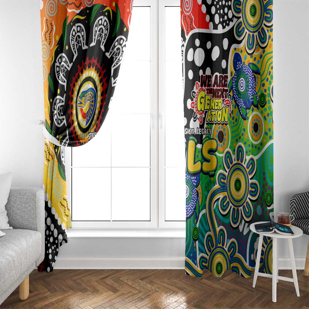 Eels NRL Celebrating 50 Years of Naidoc Window Curtain NAIDOC Week 2025 Aboriginal