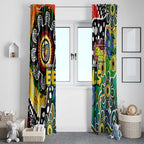 Eels NRL Celebrating 50 Years of Naidoc Window Curtain NAIDOC Week 2025 Aboriginal