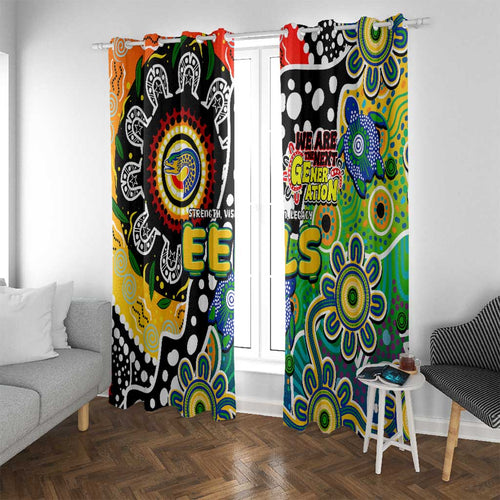 Eels NRL Celebrating 50 Years of Naidoc Window Curtain NAIDOC Week 2025 Aboriginal