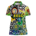Personalised Eels NRL Celebrating 50 Years of Naidoc Women Polo Shirt NAIDOC Week 2025 Aboriginal