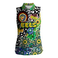 Personalised Eels NRL Celebrating 50 Years of Naidoc Women Sleeveless Polo Shirt NAIDOC Week 2025 Aboriginal