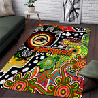Panthers NRL Celebrating 50 Years of Naidoc Area Rug NAIDOC Week 2025 Aboriginal