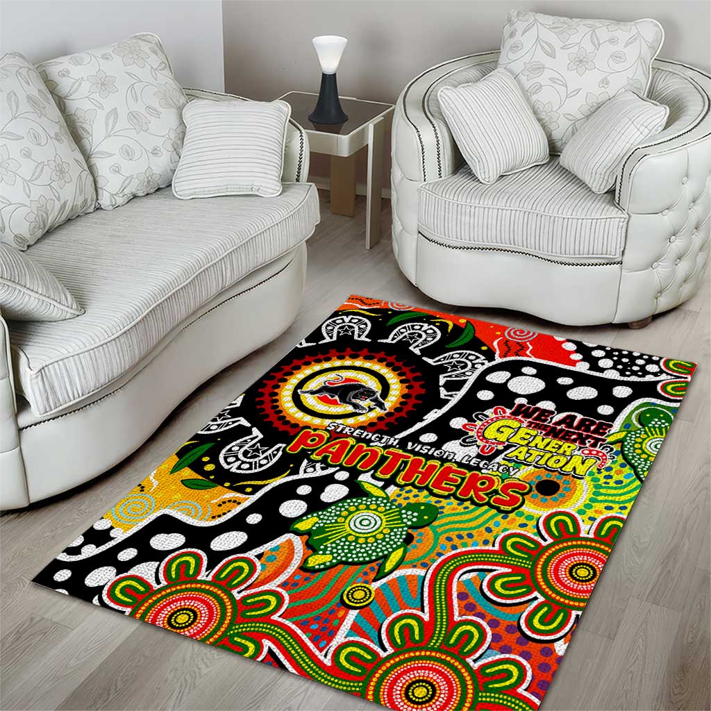 Panthers NRL Celebrating 50 Years of Naidoc Area Rug NAIDOC Week 2025 Aboriginal