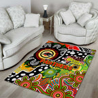 Panthers NRL Celebrating 50 Years of Naidoc Area Rug NAIDOC Week 2025 Aboriginal