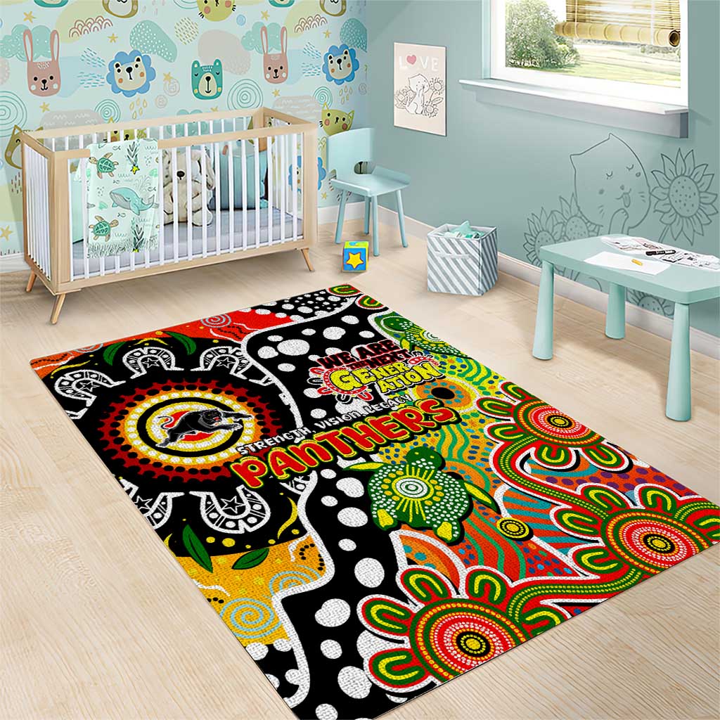 Panthers NRL Celebrating 50 Years of Naidoc Area Rug NAIDOC Week 2025 Aboriginal