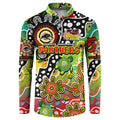 Personalised Panthers NRL Celebrating 50 Years of Naidoc Button Sweatshirt NAIDOC Week 2025 Aboriginal