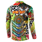 Personalised Panthers NRL Celebrating 50 Years of Naidoc Button Sweatshirt NAIDOC Week 2025 Aboriginal