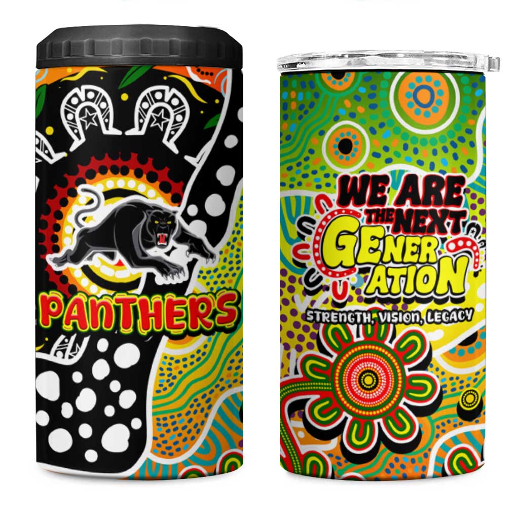 Panthers NRL Celebrating 50 Years of Naidoc 4 in 1 Can Cooler Tumbler NAIDOC Week 2025 Aboriginal