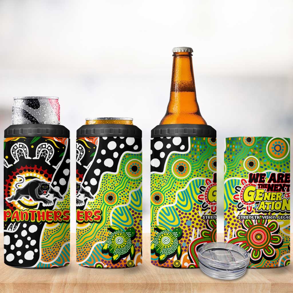 Panthers NRL Celebrating 50 Years of Naidoc 4 in 1 Can Cooler Tumbler NAIDOC Week 2025 Aboriginal