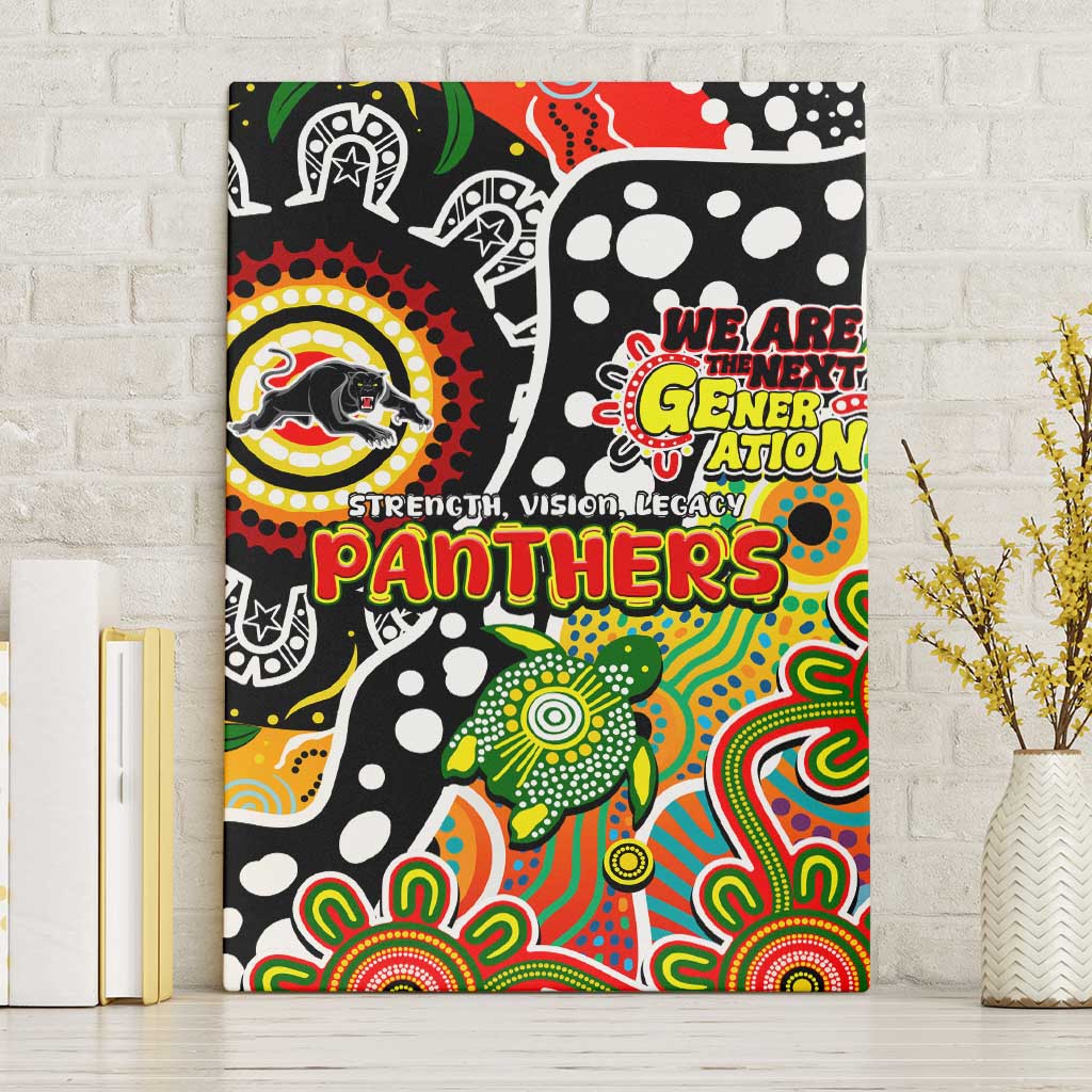 Panthers NRL Celebrating 50 Years of Naidoc Canvas Wall Art NAIDOC Week 2025 Aboriginal