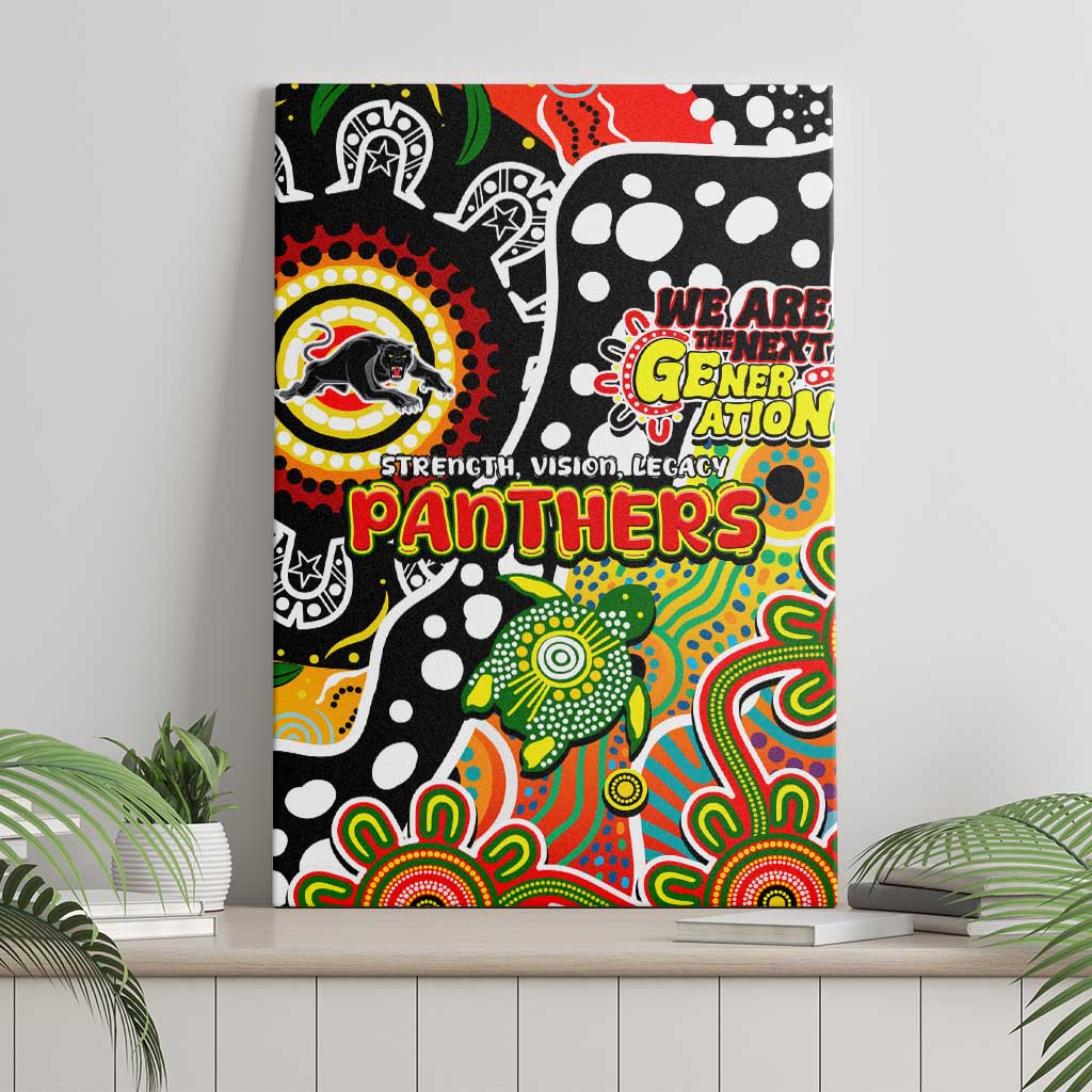 Panthers NRL Celebrating 50 Years of Naidoc Canvas Wall Art NAIDOC Week 2025 Aboriginal