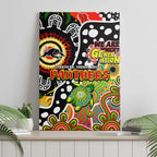 Panthers NRL Celebrating 50 Years of Naidoc Canvas Wall Art NAIDOC Week 2025 Aboriginal