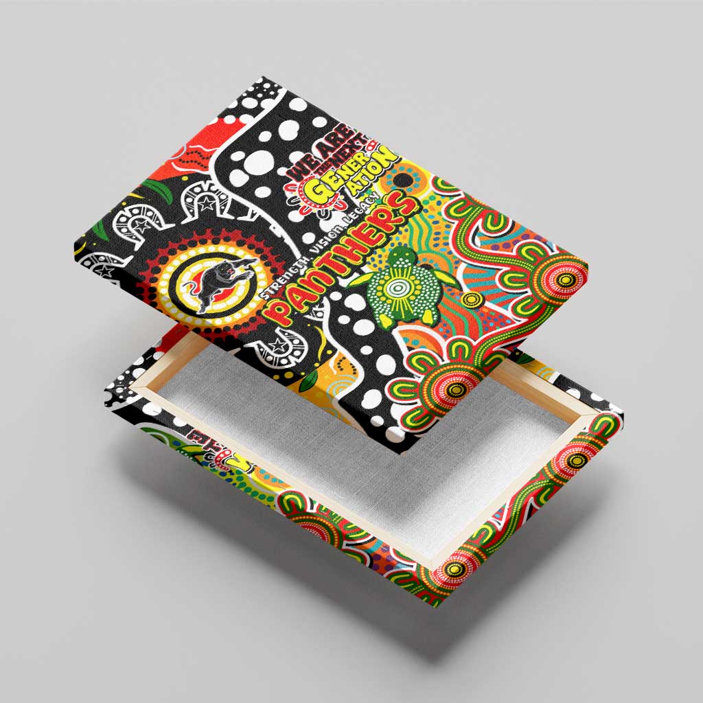 Panthers NRL Celebrating 50 Years of Naidoc Canvas Wall Art NAIDOC Week 2025 Aboriginal