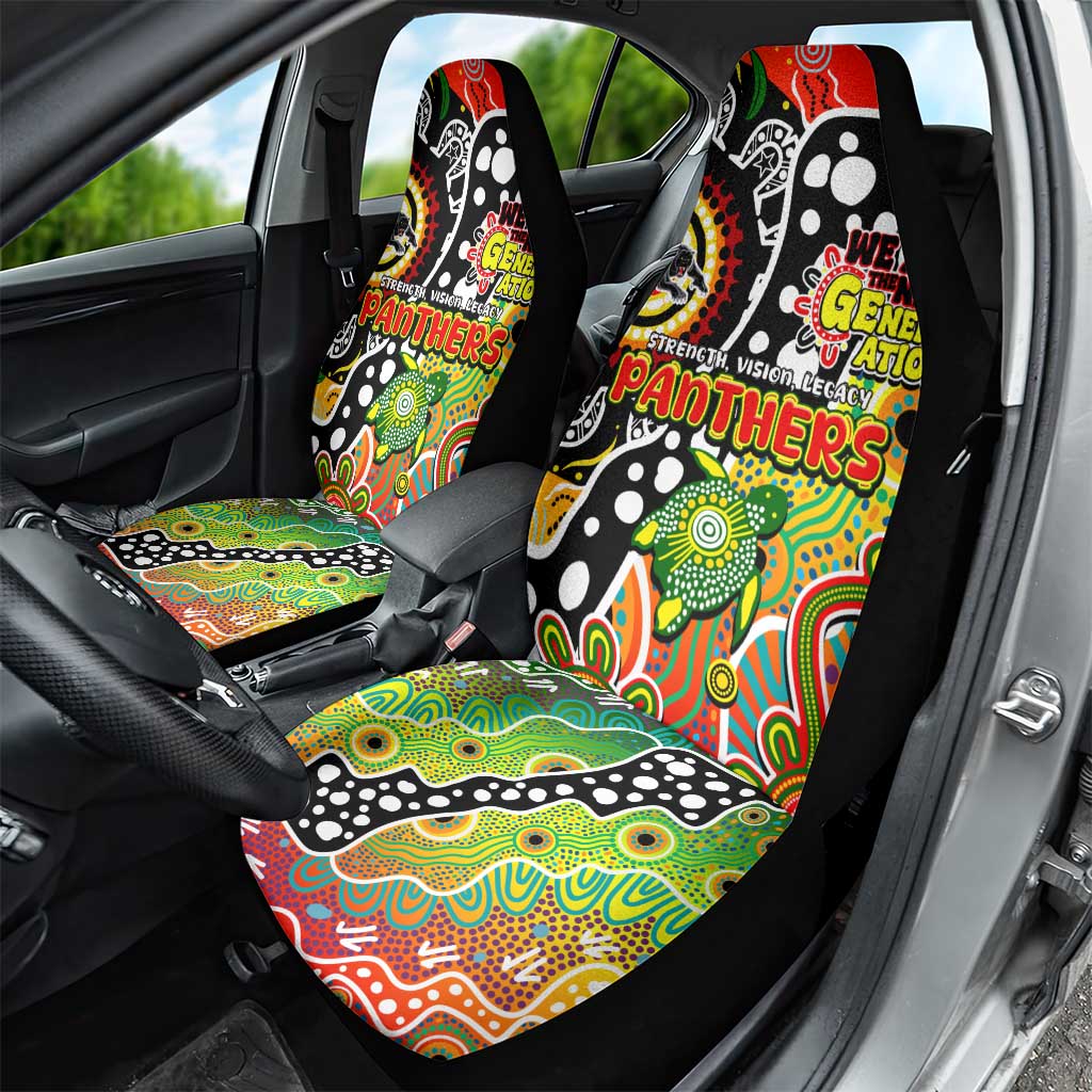 Panthers NRL Celebrating 50 Years of Naidoc Car Seat Cover NAIDOC Week 2025 Aboriginal