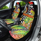 Panthers NRL Celebrating 50 Years of Naidoc Car Seat Cover NAIDOC Week 2025 Aboriginal