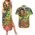 Personalised Panthers NRL Celebrating 50 Years of Naidoc Couples Matching Summer Maxi Dress and Hawaiian Shirt NAIDOC Week 2025 Aboriginal