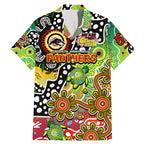 Personalised Panthers NRL Celebrating 50 Years of Naidoc Family Matching Mermaid Dress and Hawaiian Shirt NAIDOC Week 2025 Aboriginal