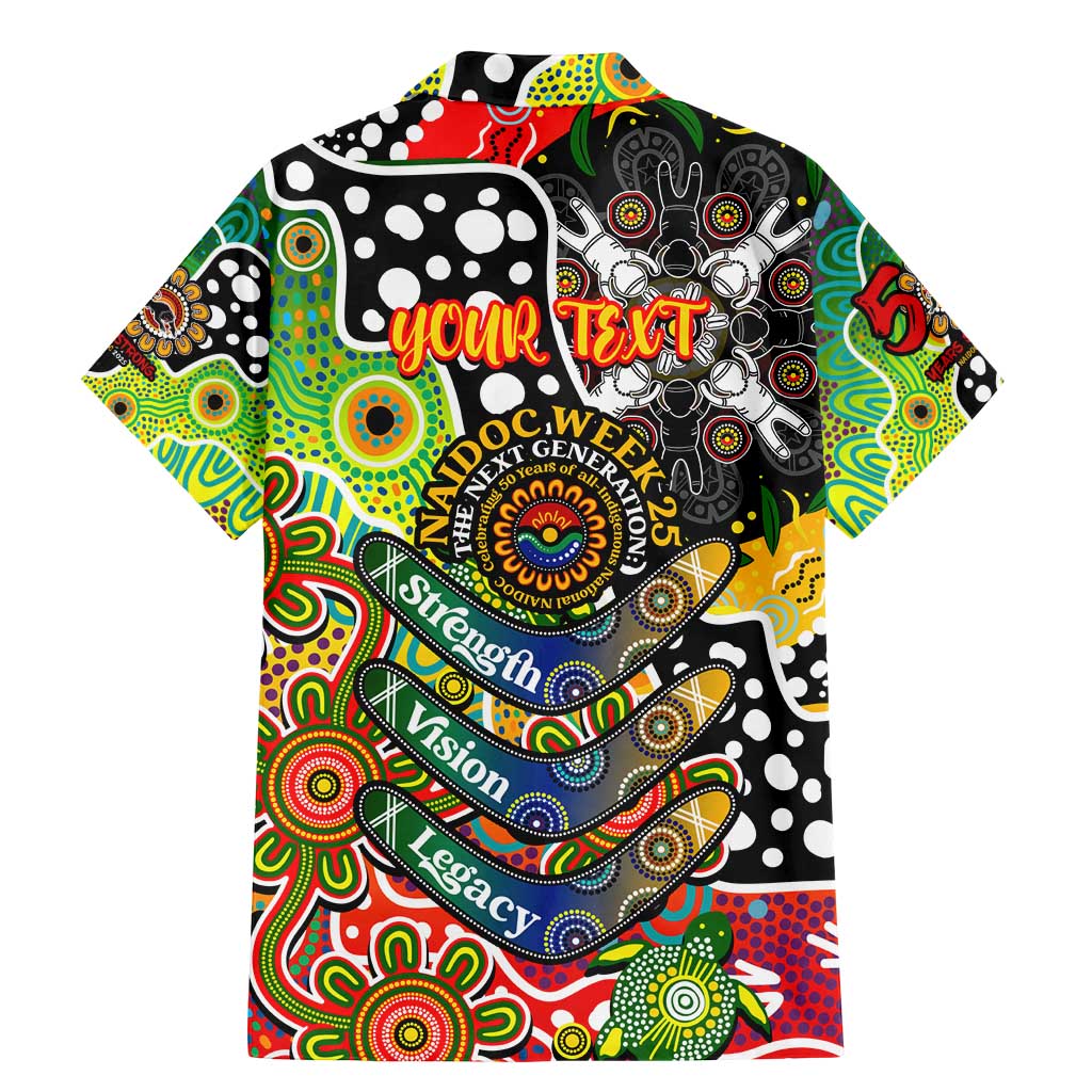 Personalised Panthers NRL Celebrating 50 Years of Naidoc Family Matching Mermaid Dress and Hawaiian Shirt NAIDOC Week 2025 Aboriginal