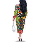 Personalised Panthers NRL Celebrating 50 Years of Naidoc Family Matching Off The Shoulder Long Sleeve Dress and Hawaiian Shirt NAIDOC Week 2025 Aboriginal