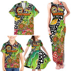 Personalised Panthers NRL Celebrating 50 Years of Naidoc Family Matching Tank Maxi Dress and Hawaiian Shirt NAIDOC Week 2025 Aboriginal