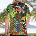 Personalised Panthers NRL Celebrating 50 Years of Naidoc Hawaiian Shirt NAIDOC Week 2025 Aboriginal