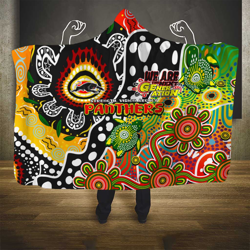 Panthers NRL Celebrating 50 Years of Naidoc Hooded Blanket NAIDOC Week 2025 Aboriginal