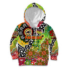 Personalised Panthers NRL Celebrating 50 Years of Naidoc Kid Hoodie NAIDOC Week 2025 Aboriginal