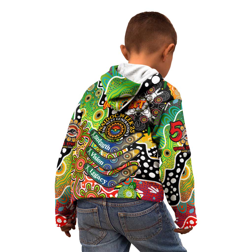 Personalised Panthers NRL Celebrating 50 Years of Naidoc Kid Hoodie NAIDOC Week 2025 Aboriginal