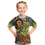 Personalised Panthers NRL Celebrating 50 Years of Naidoc Kid T Shirt NAIDOC Week 2025 Aboriginal