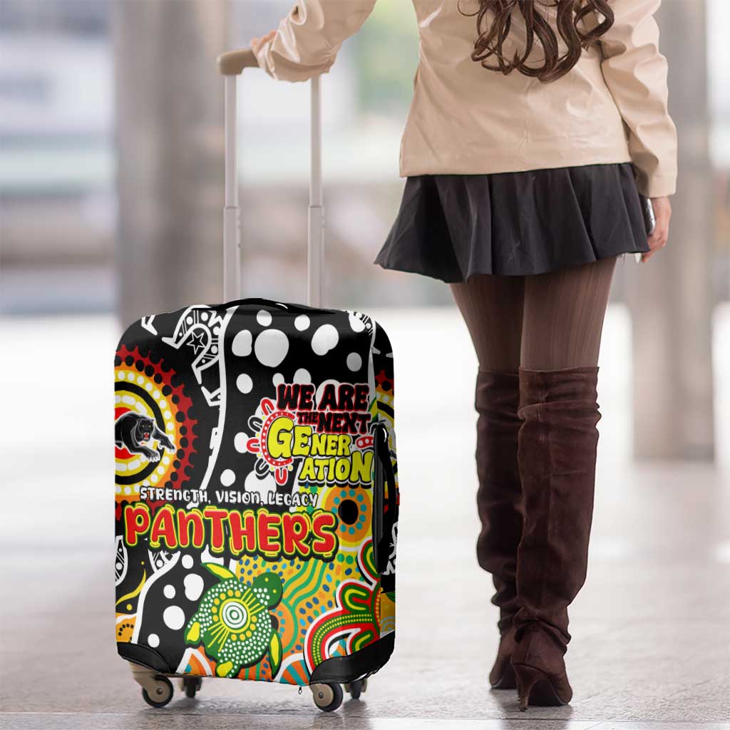 Panthers NRL Celebrating 50 Years of Naidoc Luggage Cover NAIDOC Week 2025 Aboriginal
