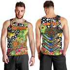 Personalised Panthers NRL Celebrating 50 Years of Naidoc Men Tank Top NAIDOC Week 2025 Aboriginal