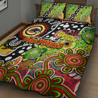 Panthers NRL Celebrating 50 Years of Naidoc Quilt Bed Set NAIDOC Week 2025 Aboriginal