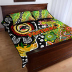 Panthers NRL Celebrating 50 Years of Naidoc Quilt Bed Set NAIDOC Week 2025 Aboriginal