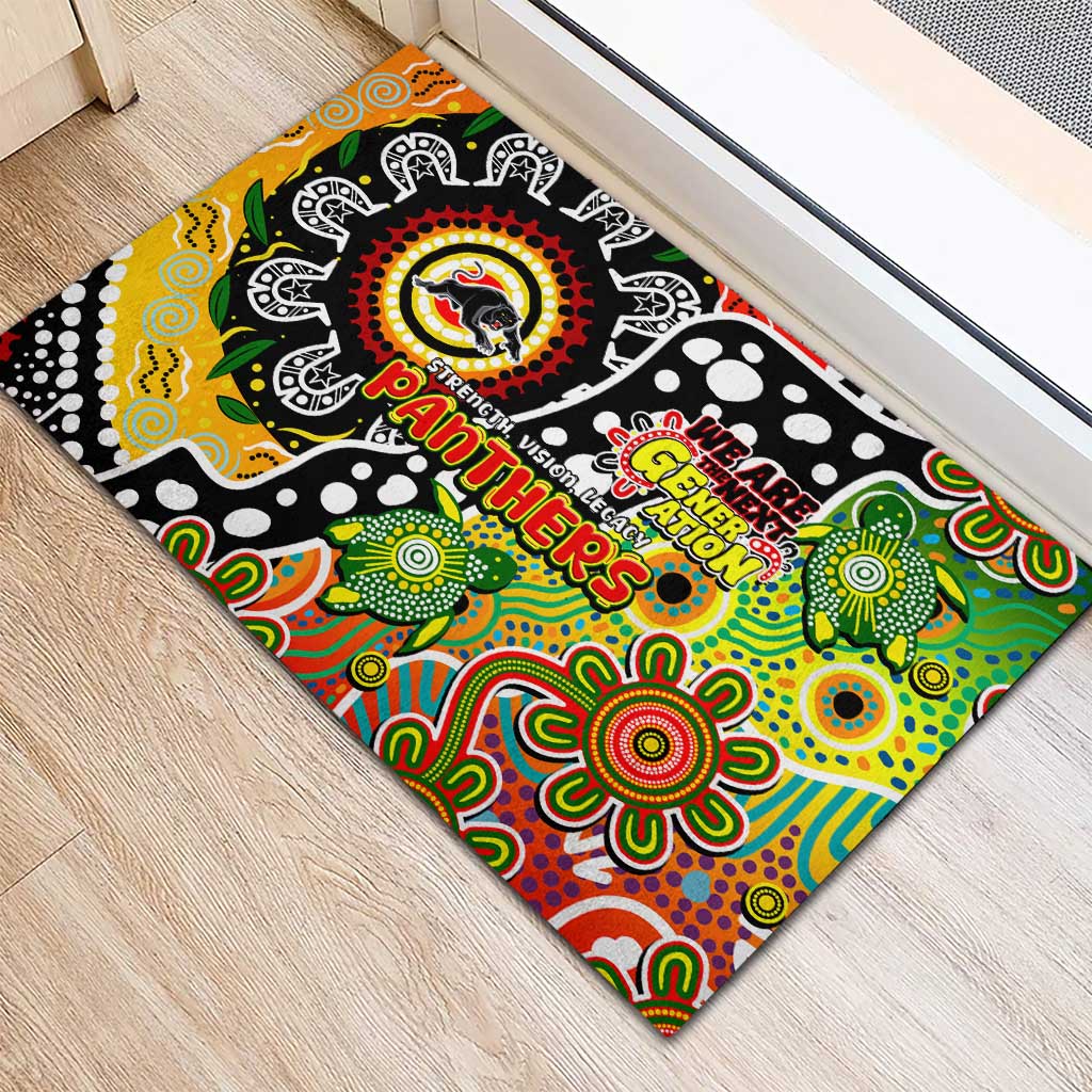 Panthers NRL Celebrating 50 Years of Naidoc Rubber Doormat NAIDOC Week 2025 Aboriginal